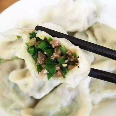 韭菜猪肉饺