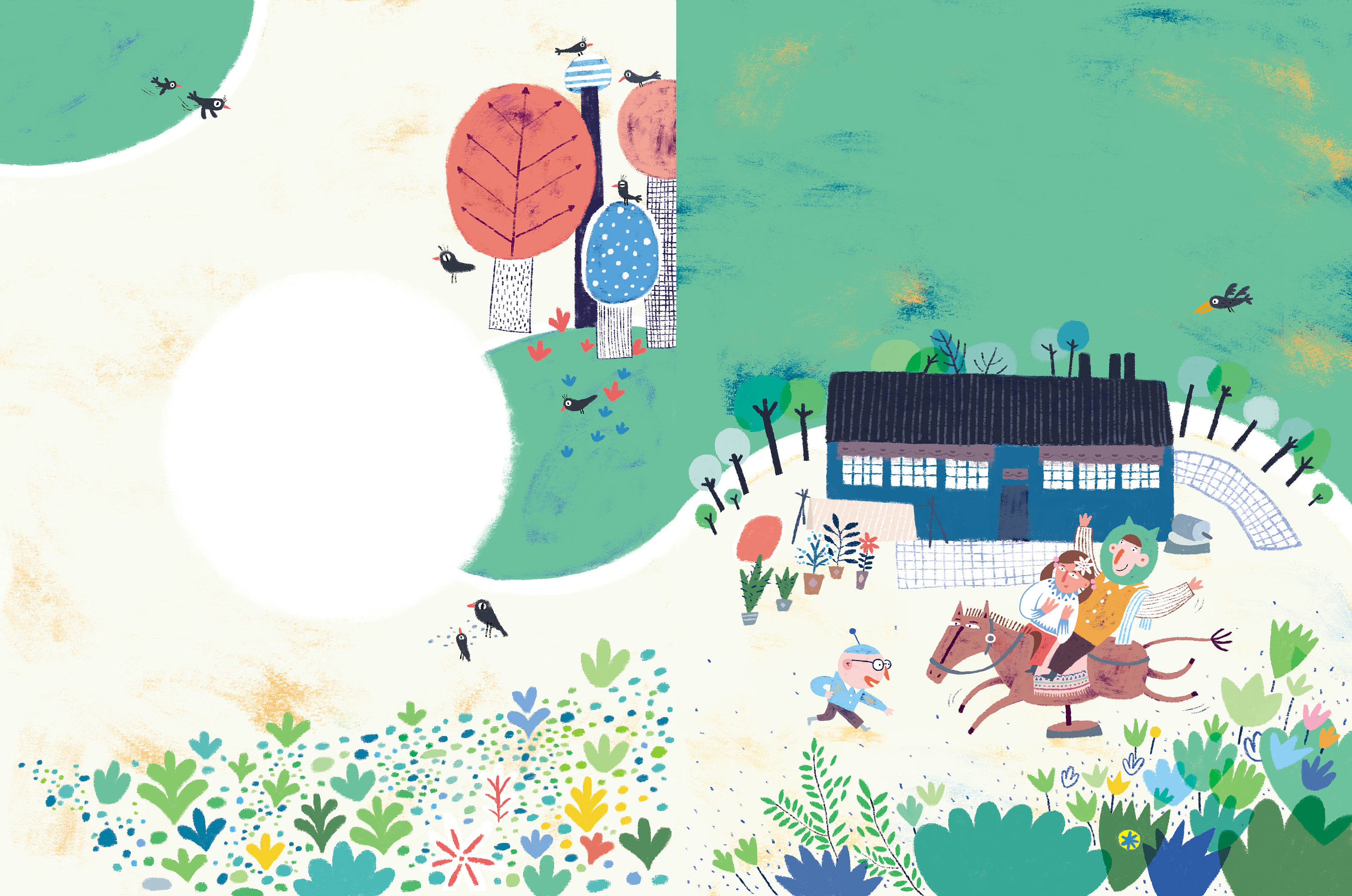 童话书封面封底