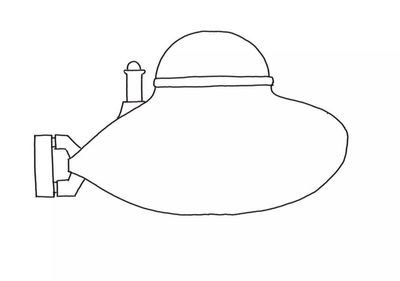 简笔画探秘海底世界!潜水艇和潜水员