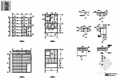钢结构楼板节点详图（钢结构楼板节点详图的获取可以通过以下几个途径） 钢结构钢结构停车场设计 第2张