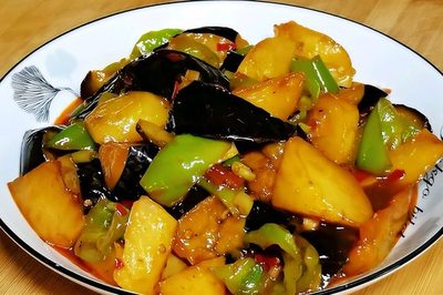 土豆炒茄子