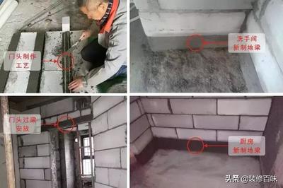 阳台做成厨房砌墙外观