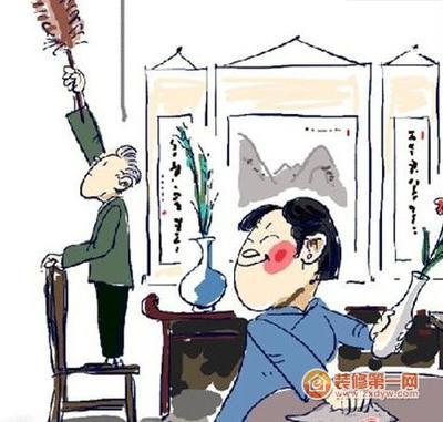 装修打扫卫生小窍门