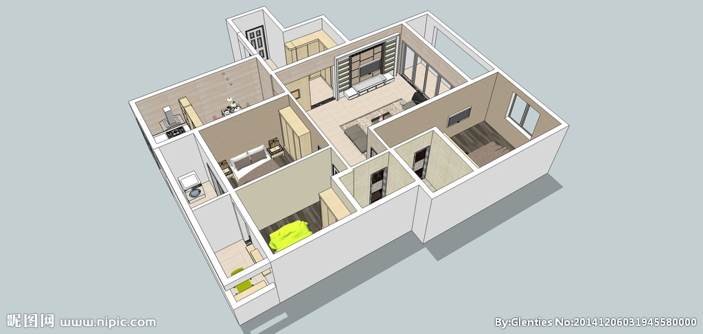 室内设计3d