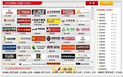 中国十大品牌地板