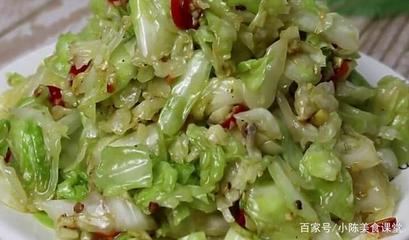 包菜凉拌怎么做好吃
