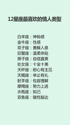 好色星座