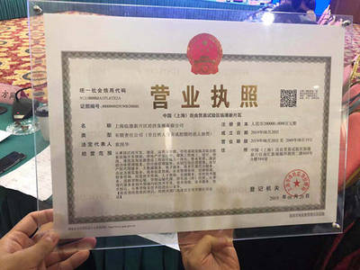 子公司营业执照图片