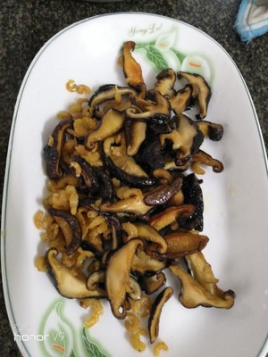 虾米炒香菇海参