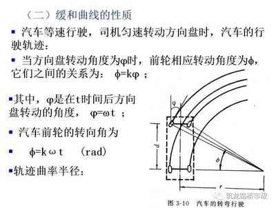 圆曲线的设计要点 道路平