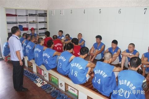看守所晚上睡觉图片