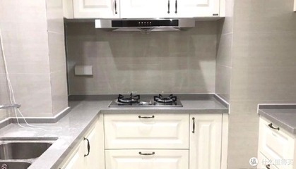 不锈钢瓷砖橱柜安装