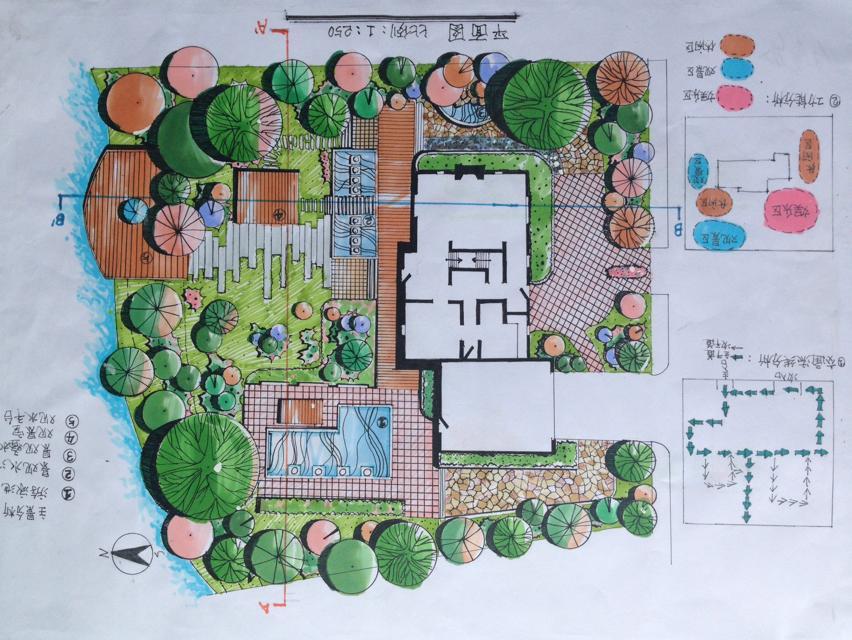 园林景观设计平面图