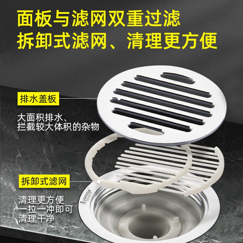 老式塑料地漏怎打开