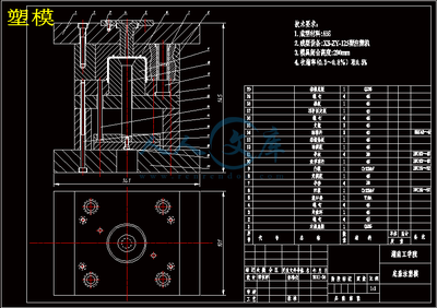 塑料模具模次
