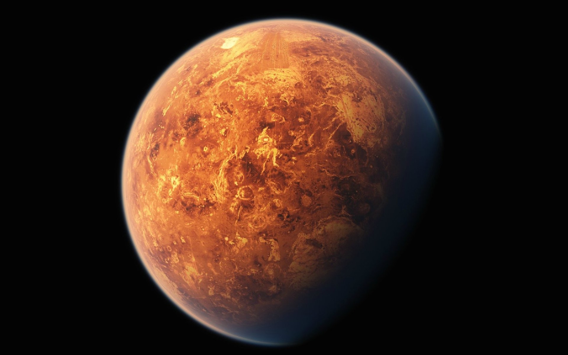 火星壮美风景高清电脑壁纸