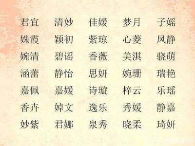好听又简单的男孩名字