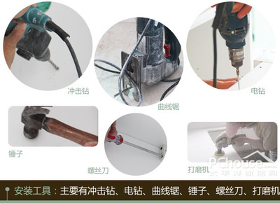 橱柜台面开盆工具