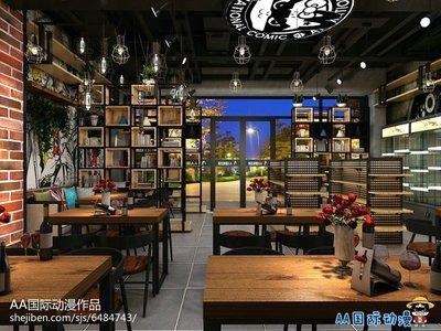 牛排店装修效果图