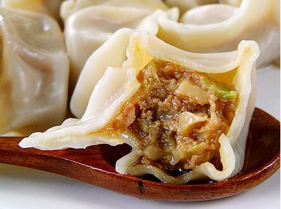 莲藕猪肉水饺