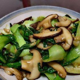 青炒草鱼十香菇