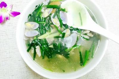 花甲韭菜汤的做法大全家常