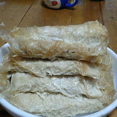 肉卷豆皮的做法大全家常
