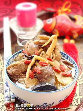 台湾姜母鸭的制作方法
