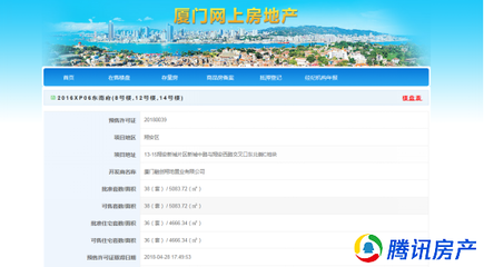 厦门网上房地产查询
