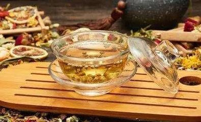 喝桂花茶