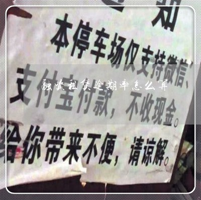贷款不良率怎么算