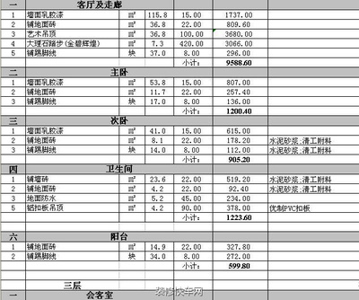 卫生间翻新装修报价