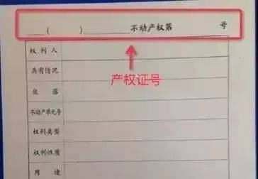 房产证号怎么看