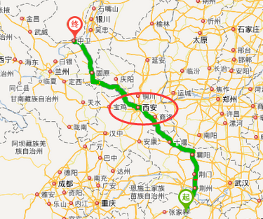 西安离成都多少公里