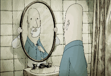 奇怪的镜子是怎么回事