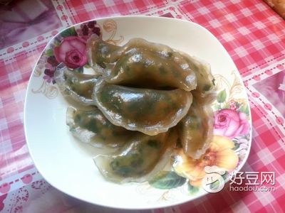 香菇金针菇饺子