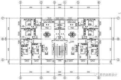 5层自建出租房设计图纸