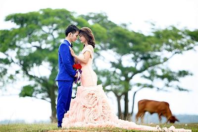 孕妇梦见拍婚纱照