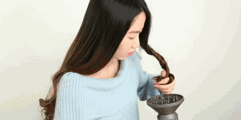 怎么吹发型