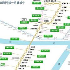 武汉地铁3号线线路