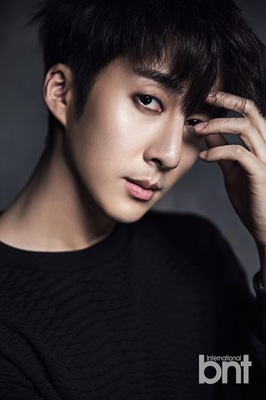 【bnt★明星写真】ss501金亨俊拍写真 全黑造.