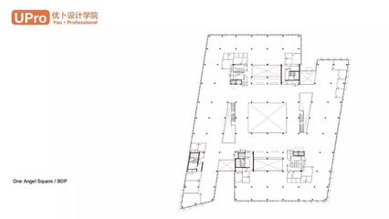 办公室装修平面构成原则:形状