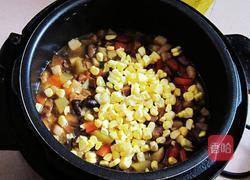高压锅香菇焖饭的做法