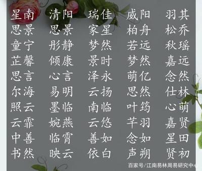 取名诗经楚辞