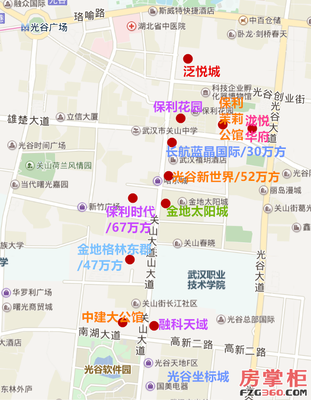 武汉光谷广场房价