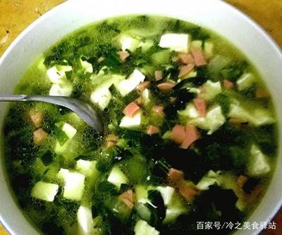 鸡蛋青菜汤怎么做