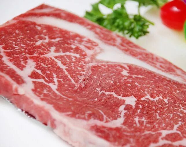 雪花猪肉图片