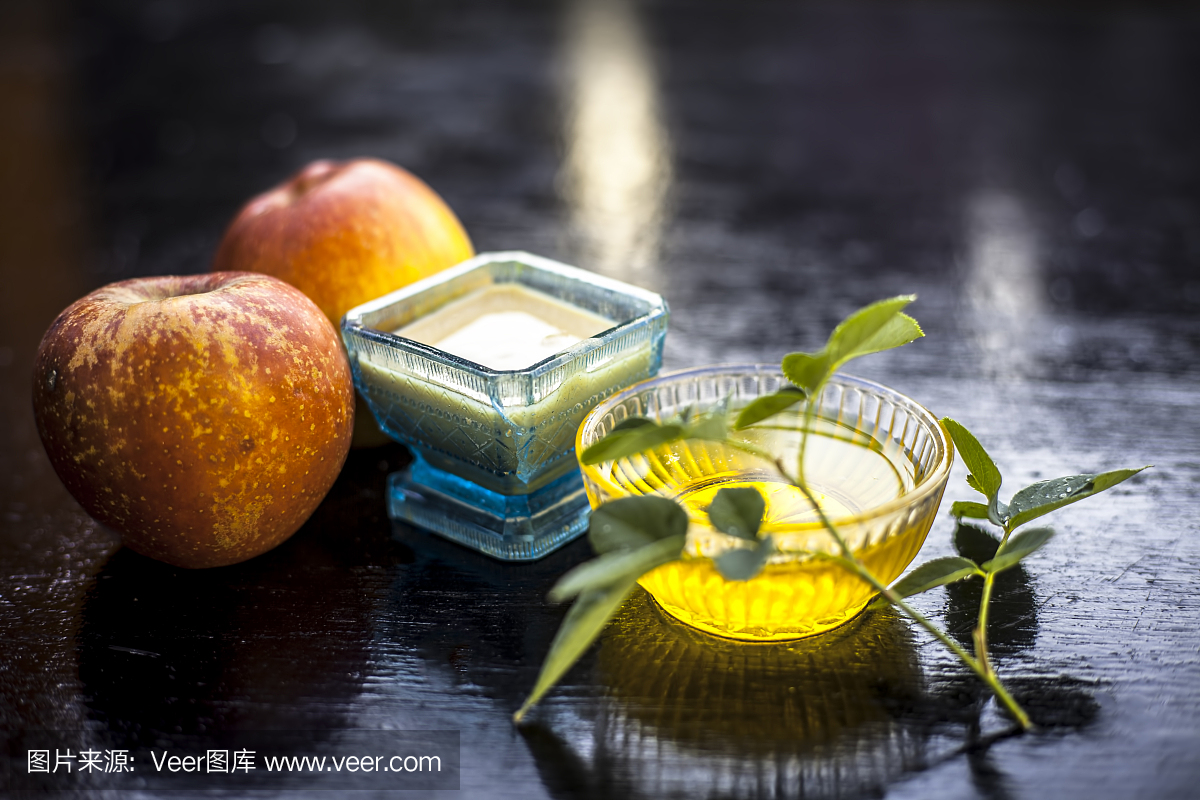 土豆泥加蜂蜜面膜