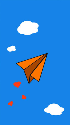 动物玩纸飞机动画视频下载