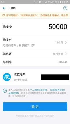 支付宝贷款利息多少